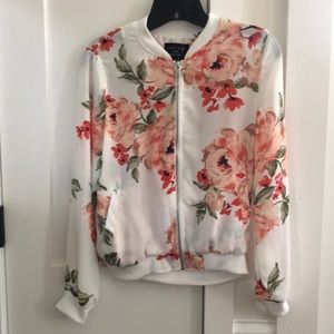 Floral Pattern “Love Tree” Jacket NWT